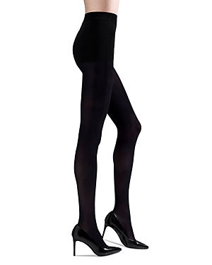 Natori Ultra Control Firm Fit Opaque Tights In Black