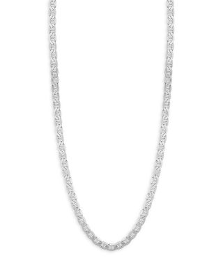 Milanesi And Co - Sterling Silver 7mm Mariner Link Chain Necklace