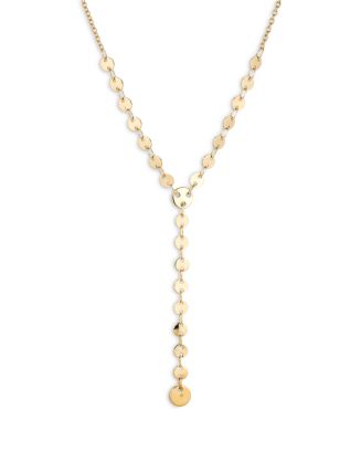 Nadri Treasure Coin Lariat Y Necklace, 16