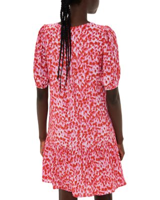 Blurred Animal Flippy Dress