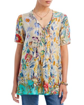 Johnny Was - Blu Mai Silk Tunic