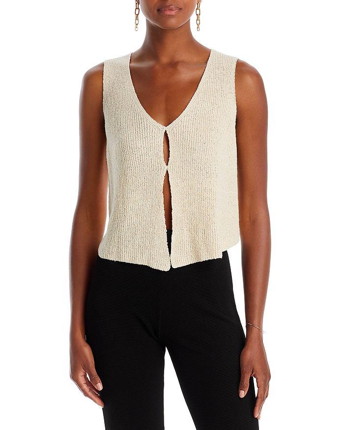 Lucy Paris Margot Knit Vest | Bloomingdale's