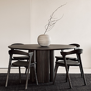 Ethnicraft Roller Max Dining Table In Dark Brown