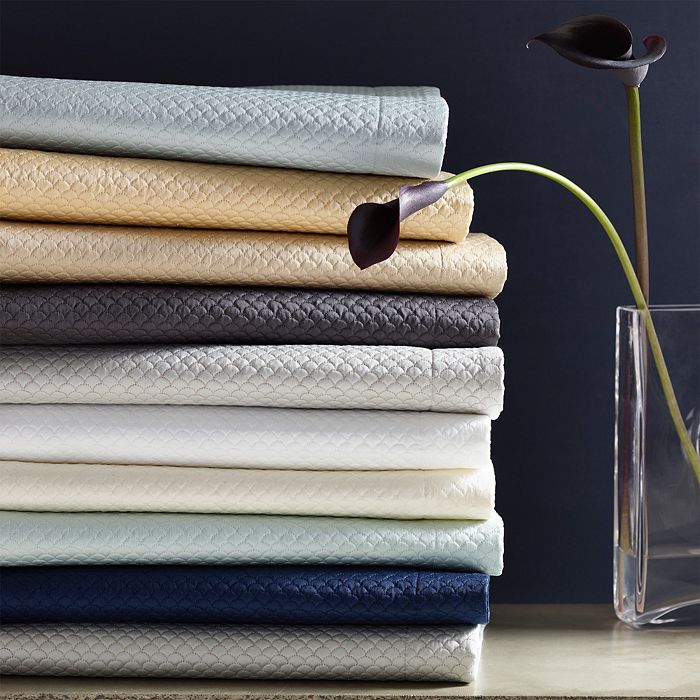 Matouk Alba 600 Thread Count Quilted Euro Sham In Honey