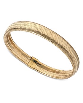 Bloomingdale's - Domed Mesh Stretch Bangle Bracelet in 14K Yellow Gold
