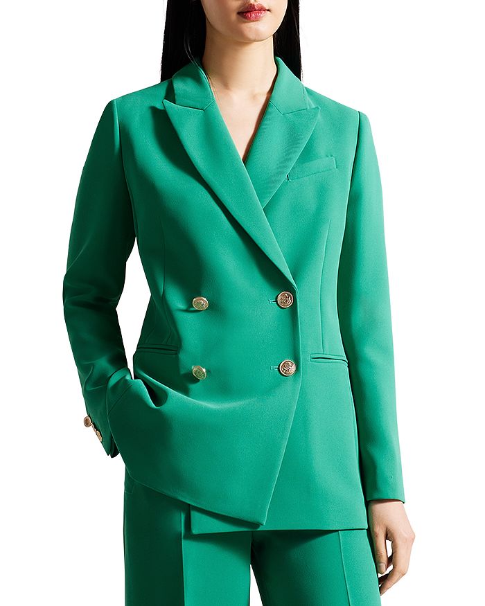 Ted Baker Llayla Double Breasted Blazer | Bloomingdale's