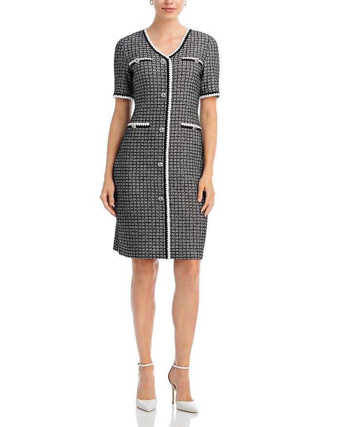 Misook Tweed Knit Sheath Dress Bloomingdale's