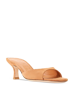 Staud Brigitte Slide Sandal In Tan