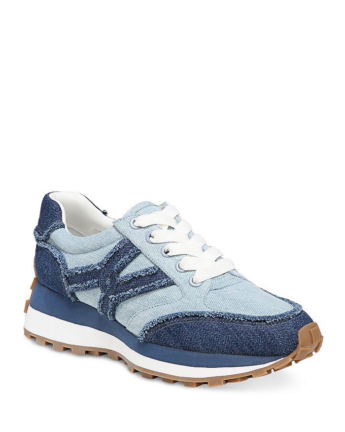 Women's blue hotsell denim sneakers