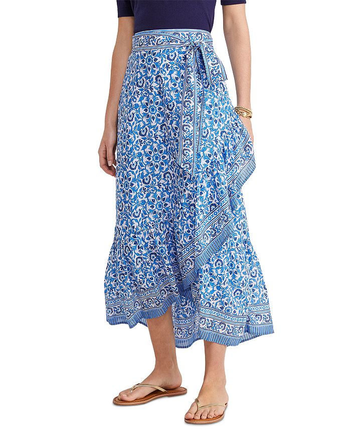 Vineyard Vines Katama Tile Midi Skirt | Bloomingdale's