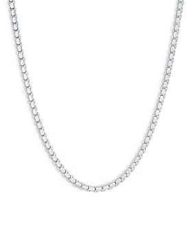 David Yurman - 14K Yellow Gold & White Acrylic Stainless Steel DY Bel Aire Box Link Chain Necklace, 18"