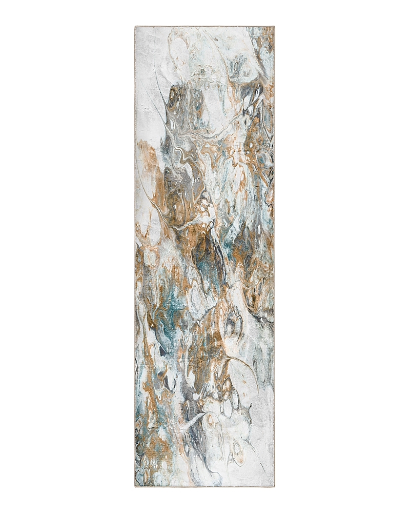Dalyn Rug Company Rug Company Kikiamo Kk11 Runner Area Rug, 2'3 X 7'6 In Volcano/grey