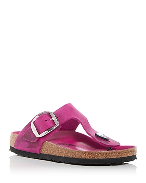 Birkenstock Women's Gizeh Big Buckle Thong Sandals In Pink