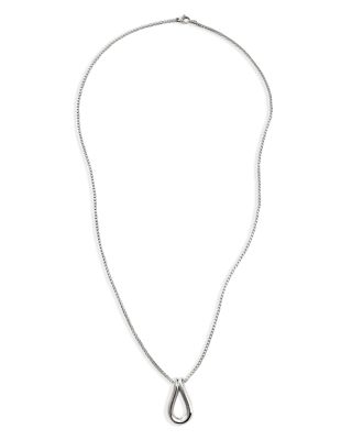 JOHN HARDY - Sterling Silver Surf Pendant Necklace, 24"