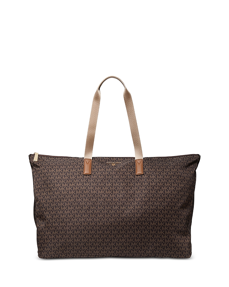 Michael Kors Michael Jet Set Large Packable Tote In Brown