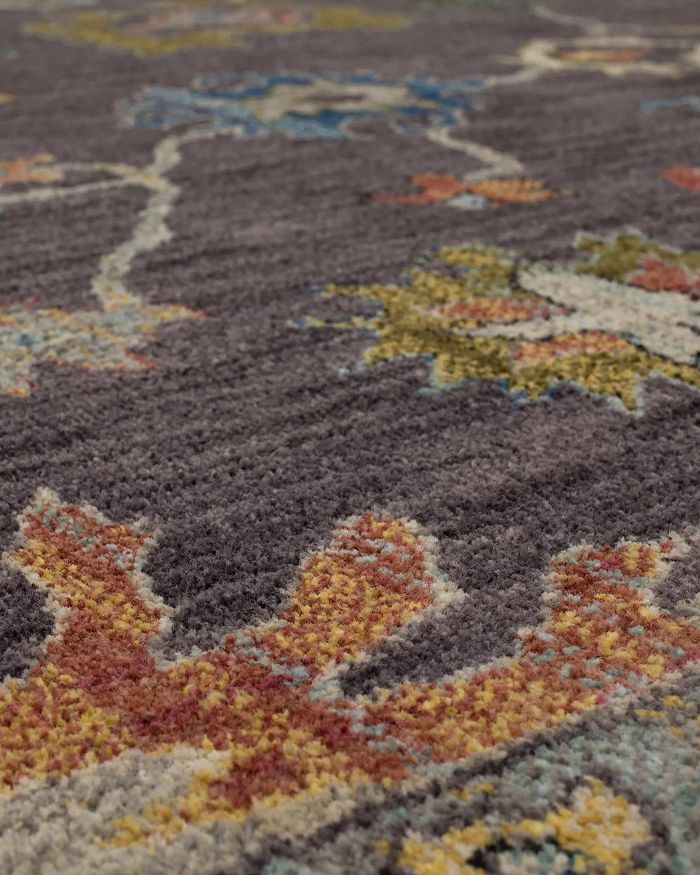 Karastan Pandora Fury Area Rug, 5'3 X 7'10 In Charcoal/gray