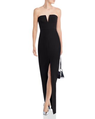 Bcbg black gown hotsell