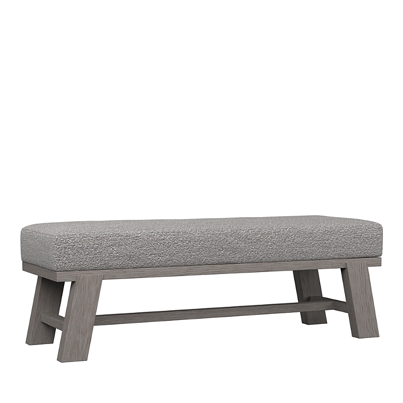 Bernhardt Trianon Bench In Gray