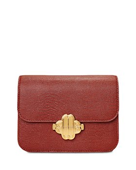 Maje Quilted Clover Bloom Leather Cross-Body Bag