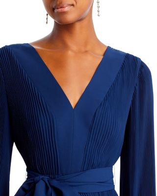 Liv Belted Pleated Dress