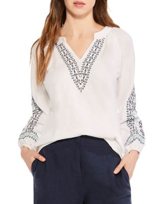 NIC+ZOE Women's Cotton Statement Tunic Shirt - Lightweight Summer Cover-Up With Pockets - View #8