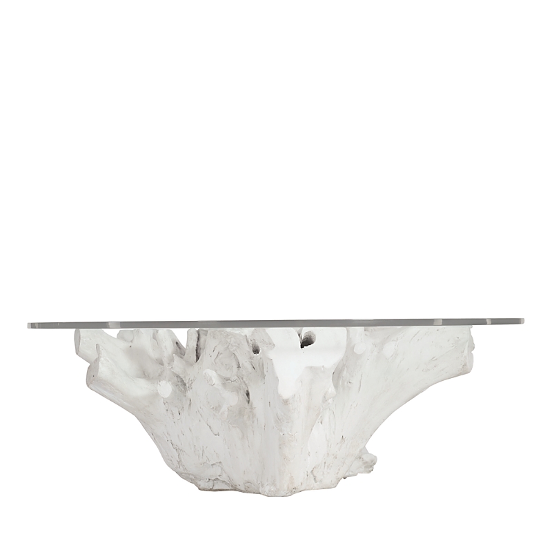 Bernhardt Silvius Cocktail Table In White