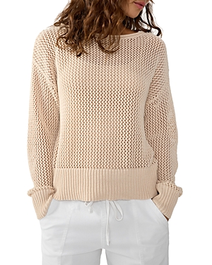 Sanctuary Open Knit Sweater In Toasted