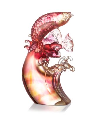 Aligned with the Light, I Triumph Dragon Fish Figurine 
