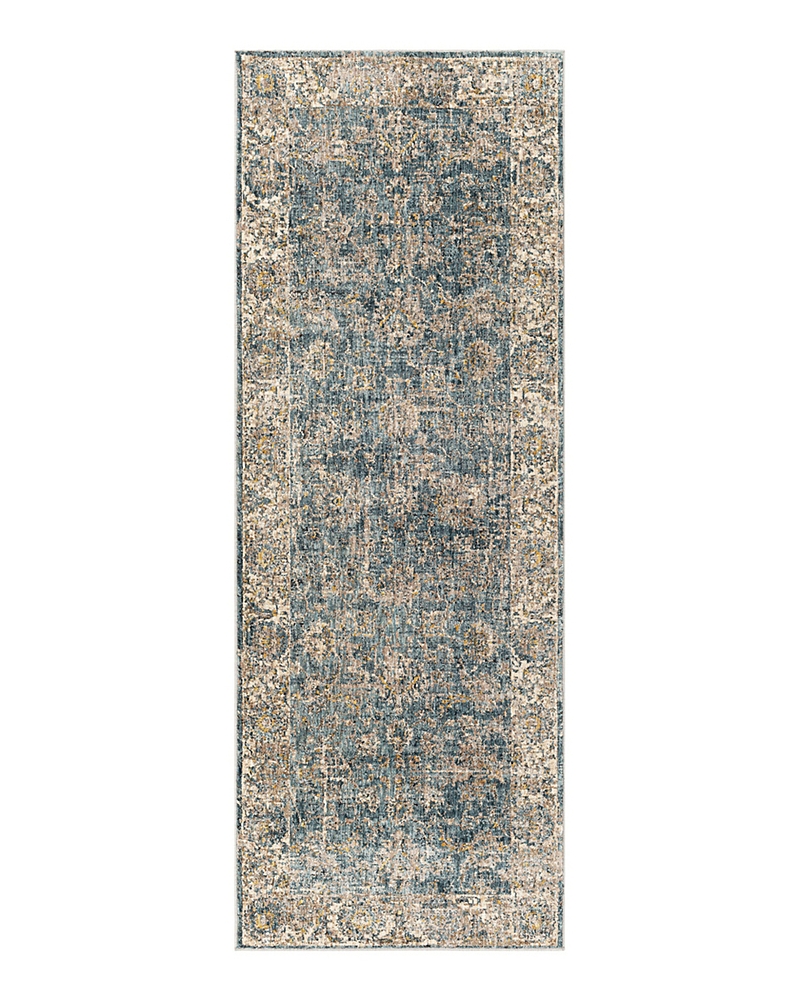 Surya Mirabel Mbe 2305 Runner Area Rug, 2'7 X 10' In Mist/beige