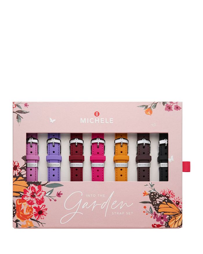 MICHELE Into The Garden Silicone Interchangeable Strap Gift Set