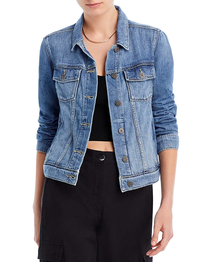 Paige Denim Jacket - Rowan In Stark In Stark