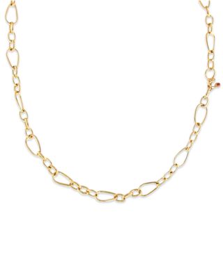 Roberto Coin - 18K Yellow Gold Alternating Chain Necklace, 27"