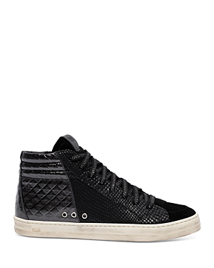 Shop P448 Women's Skate Lace Up High Top Sneakers In Cheope