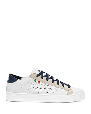 Shop P448 Women's Jackat Lace Up Low Top Sneakers In White