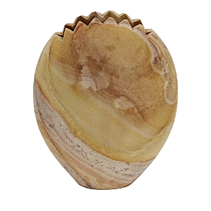Tov Furniture Saava Mantis Stone Vase In Natural