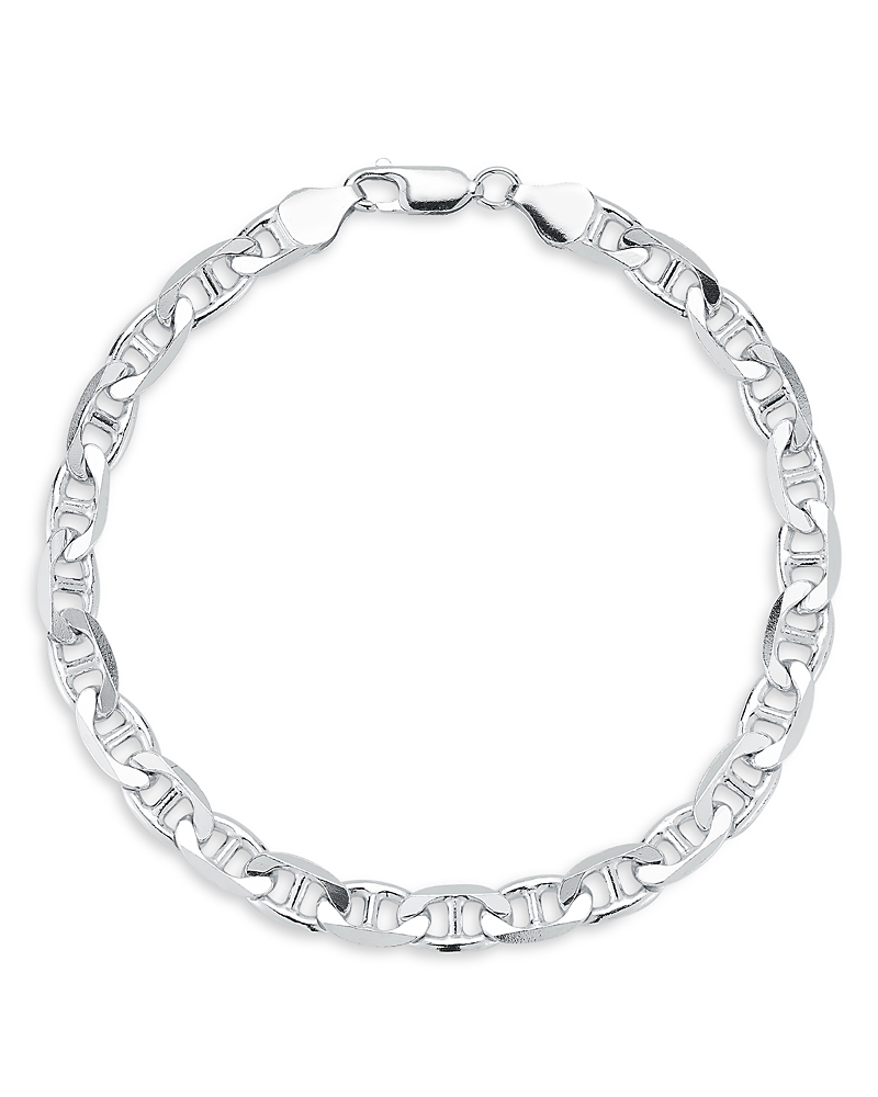Shop Milanesi And Co Sterling Silver 7mm Mariner Link Chain Bracelet