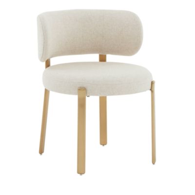 TOV Furniture - Margaret Cream Linen Dining Chair