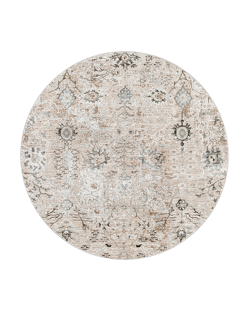 SURYA BRUNSWICK BWK-2311 ROUND AREA RUG, 6'7 X 6'7