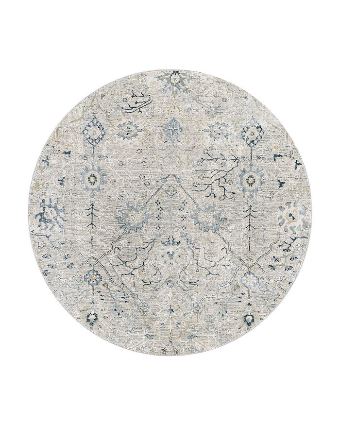 SURYA BRUNSWICK BWK-2311 ROUND AREA RUG, 5'3 X 5'3 