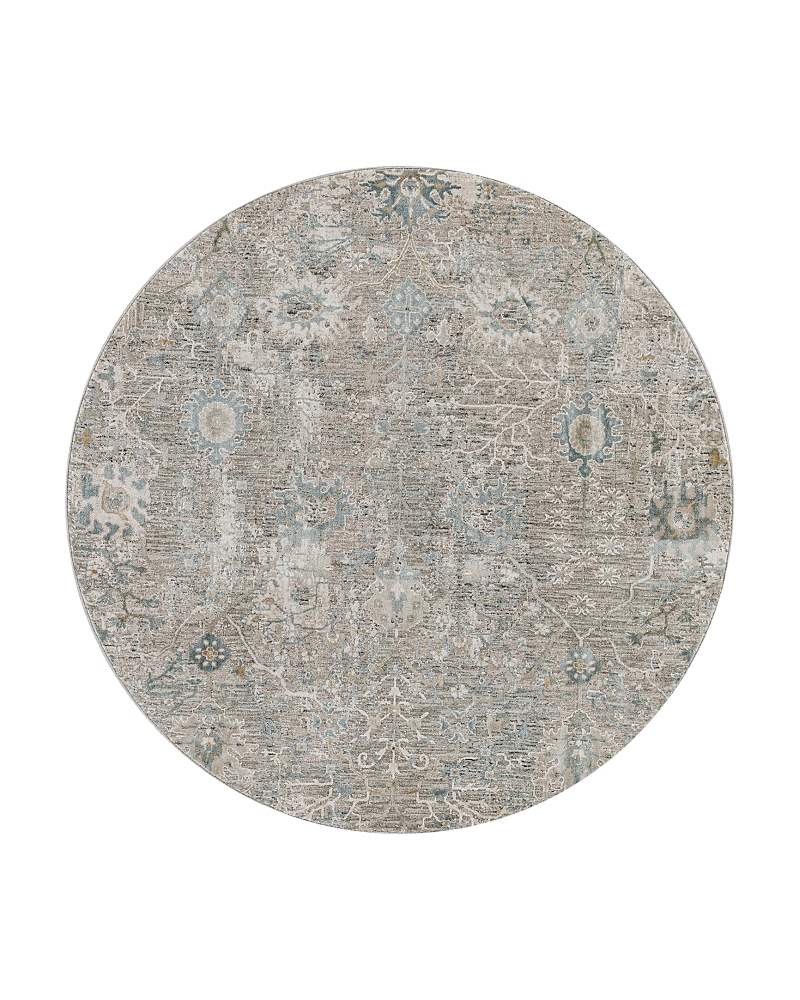 Surya Brunswick Bwk-2311 Round Area Rug, 5'3 X 5'3 In Sage/beige