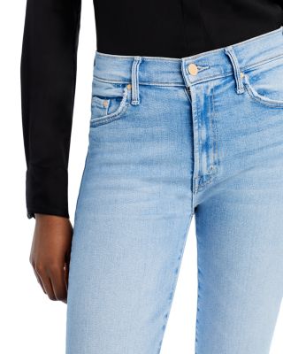 The Insider High Rise Crop Step Fray Bootcut Jeans in Limited Edition