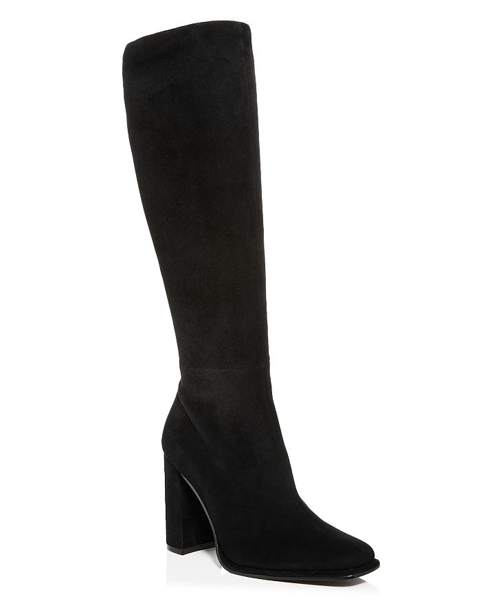 AQUA Women's Leigh Square Toe High Heel Boots - 100% Exclusive ...