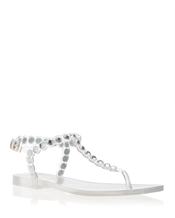 Embellished t shop bar sandals