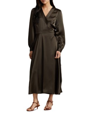 Ralph Lauren - Satin Wrap Dress