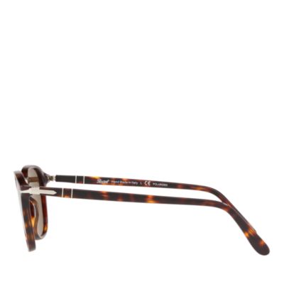 Polarized Round Sunglasses, 53mm