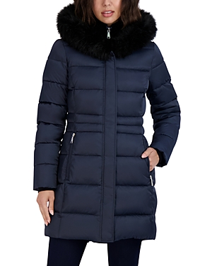 Dana Quilted Hooded Coat