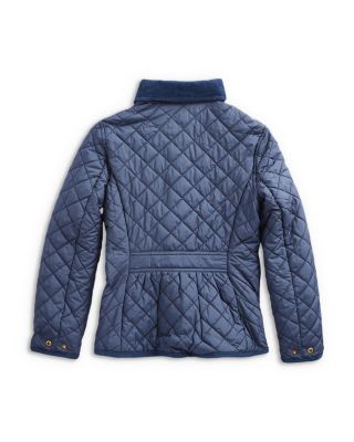 Girls&#39; Quilted Water Repellent Barn Jacket - Big Kid