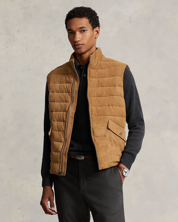 Polo Ralph Lauren Suede Quilted Full Bloomingdale's