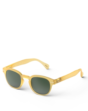 Izipizi Collection C Sunglasses, 45mm In Yellow/green Solid