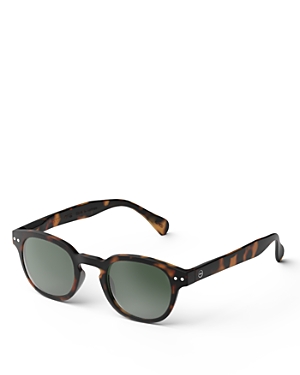 Izipizi Collection C Sunglasses, 45mm In Tortoise/gray Solid
